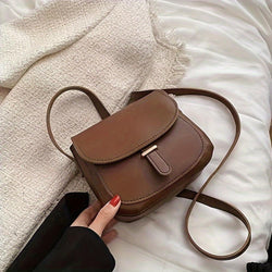 Aria™ Retro Grace | Elegante bolso bandolera Saddle