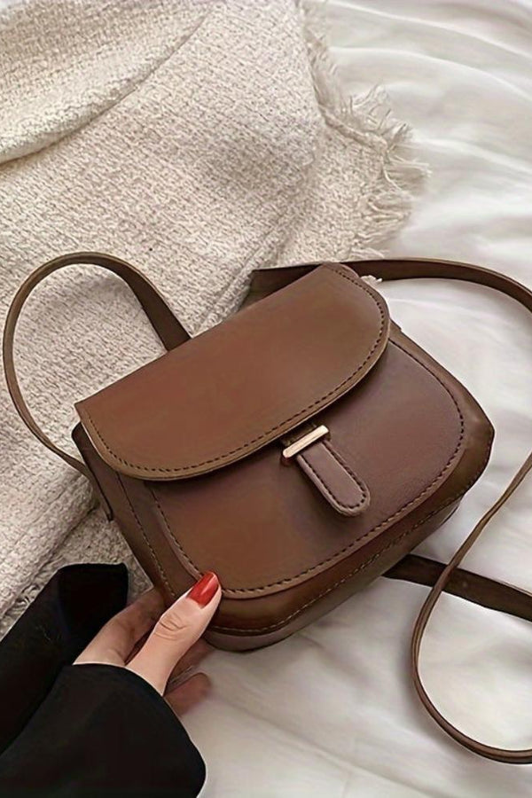 Aria™ Retro Grace | Elegante bolso bandolera Saddle