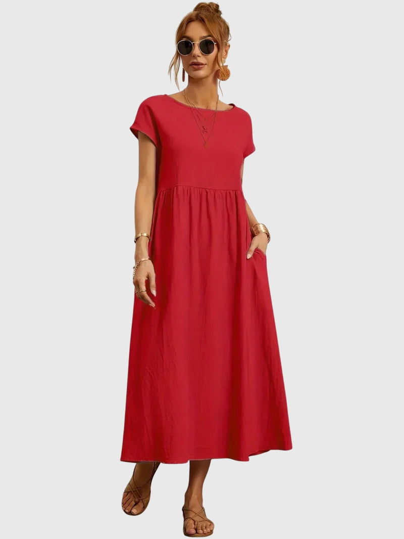 Giselle™ - Vestido informal con bolsillos