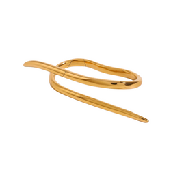 Anillo de oro con doble vuelta