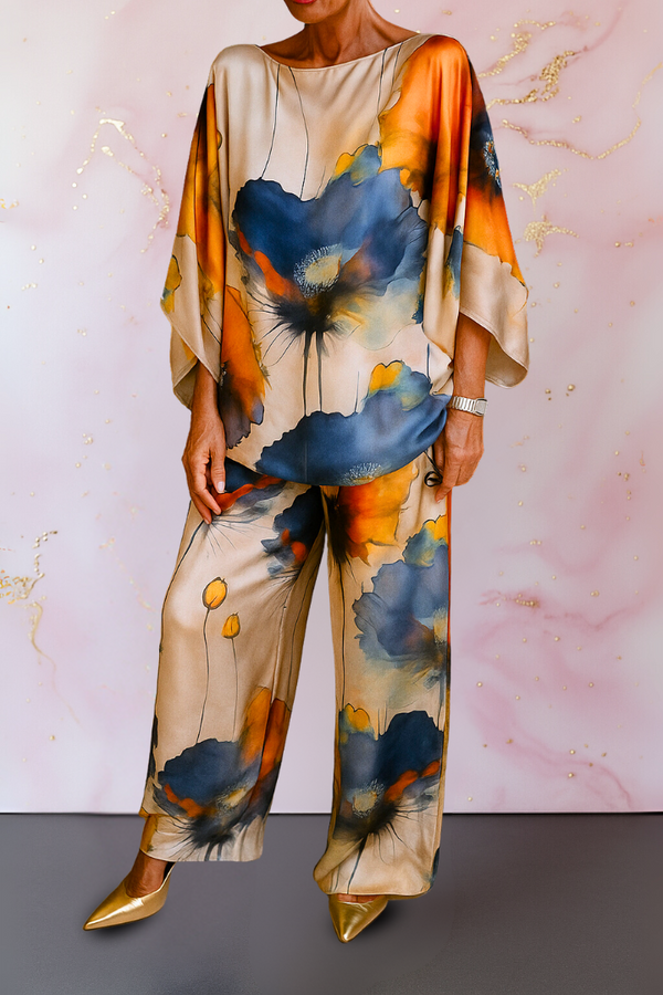 Moniek™ | Conjunto de dos piezas de satén para mujer