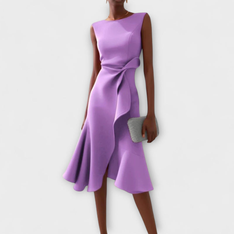 Darlene | Vestido midi sofisticado