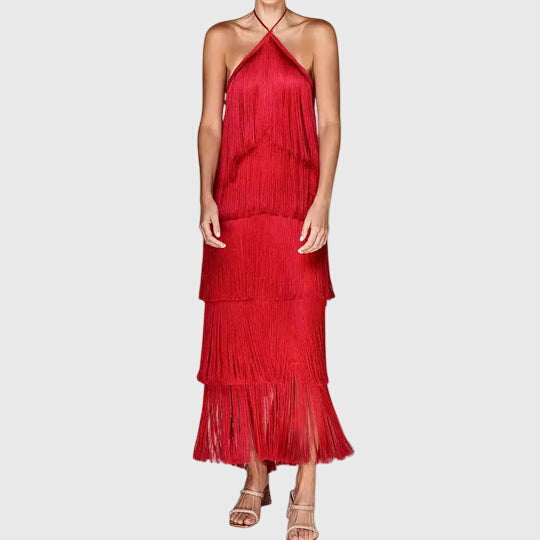 Artiselle™ - Vestido con borlas