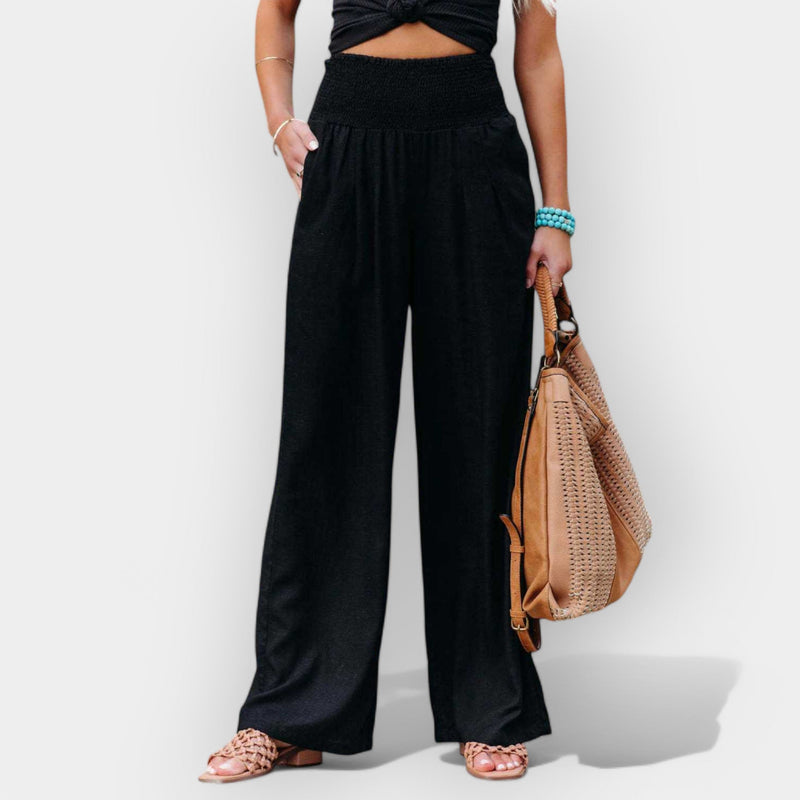 Pantalones anchos cómodos