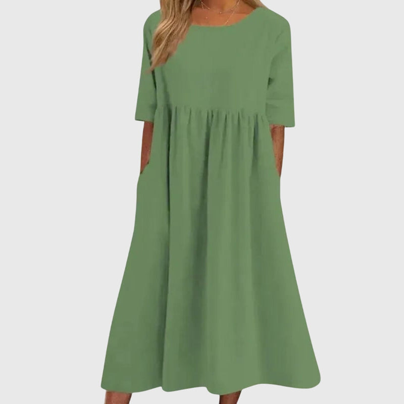 Haisley™ | Elegante vestido de manga corta