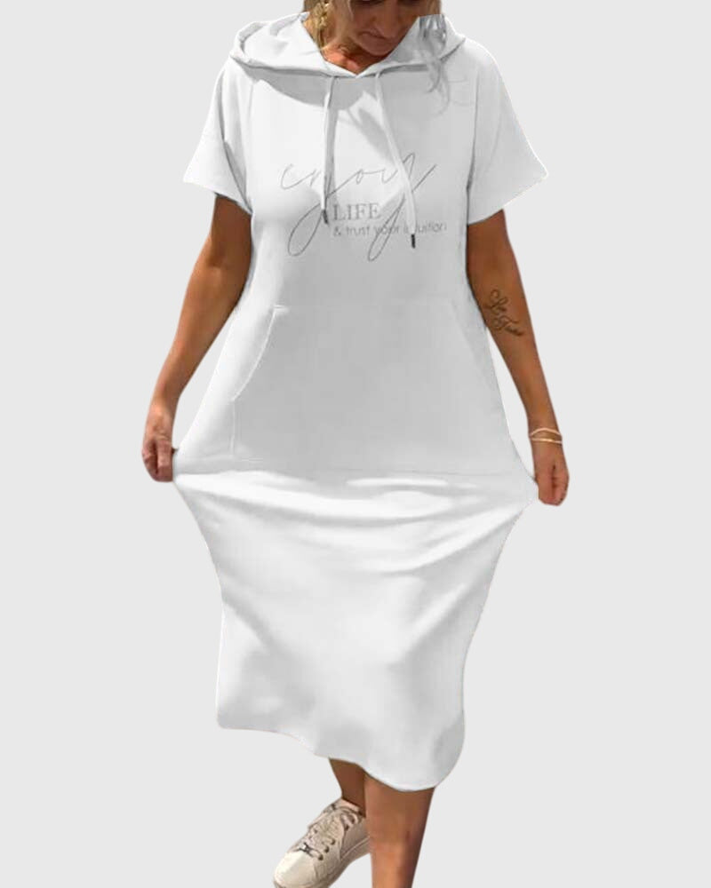 Marlowe™ | Vestido informal con capucha