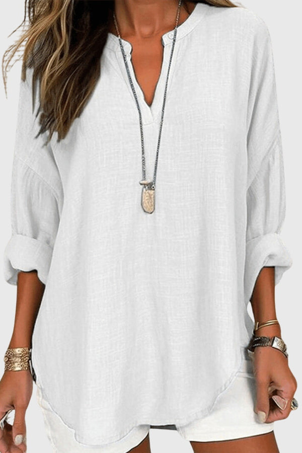 Lenara™ | Camisa playera elegante y fluida