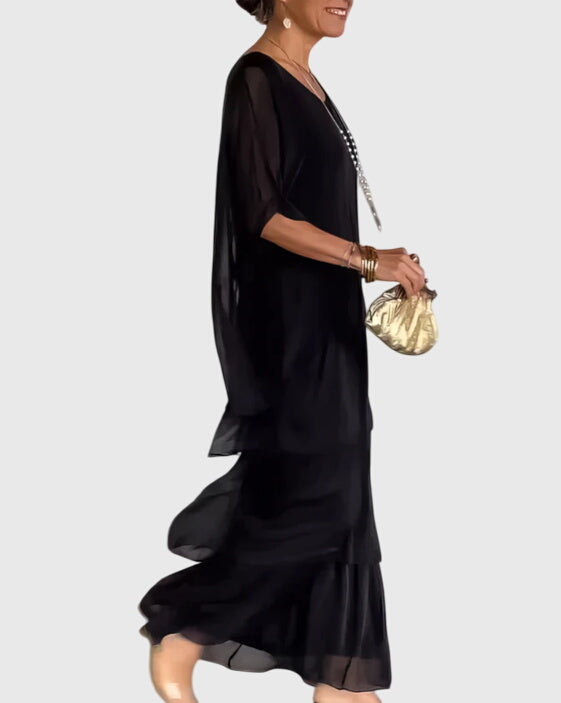 Susan™ | Vestido elegante, largo y fluido