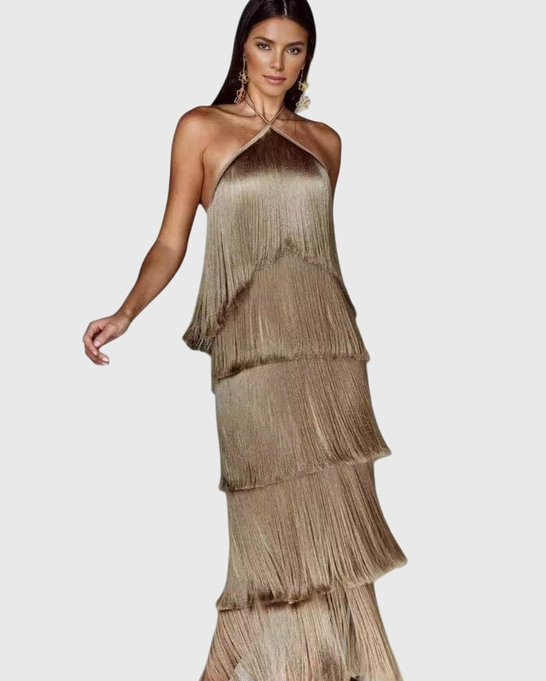 Artiselle™ - Vestido con borlas