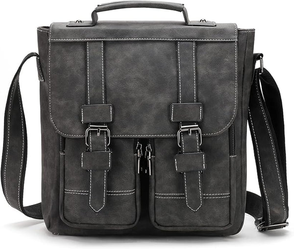 Liam™ - Bolso vintage con múltiples bolsillos y bandera