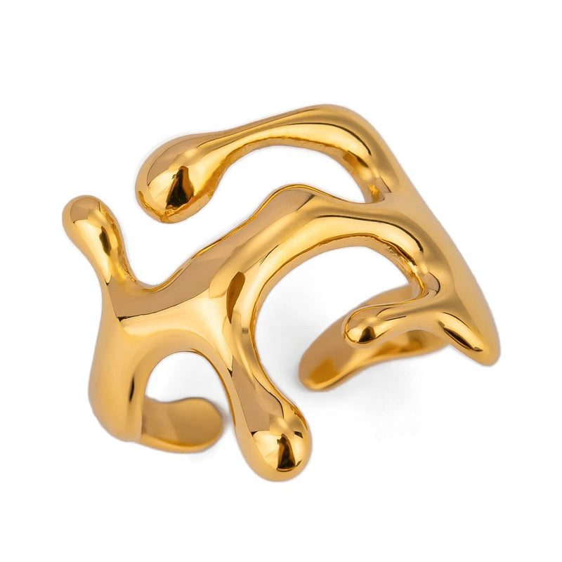 Anillo de goteo geométrico