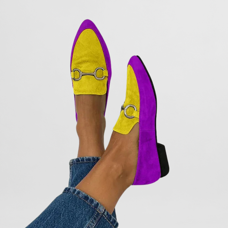 Mocasines con colores