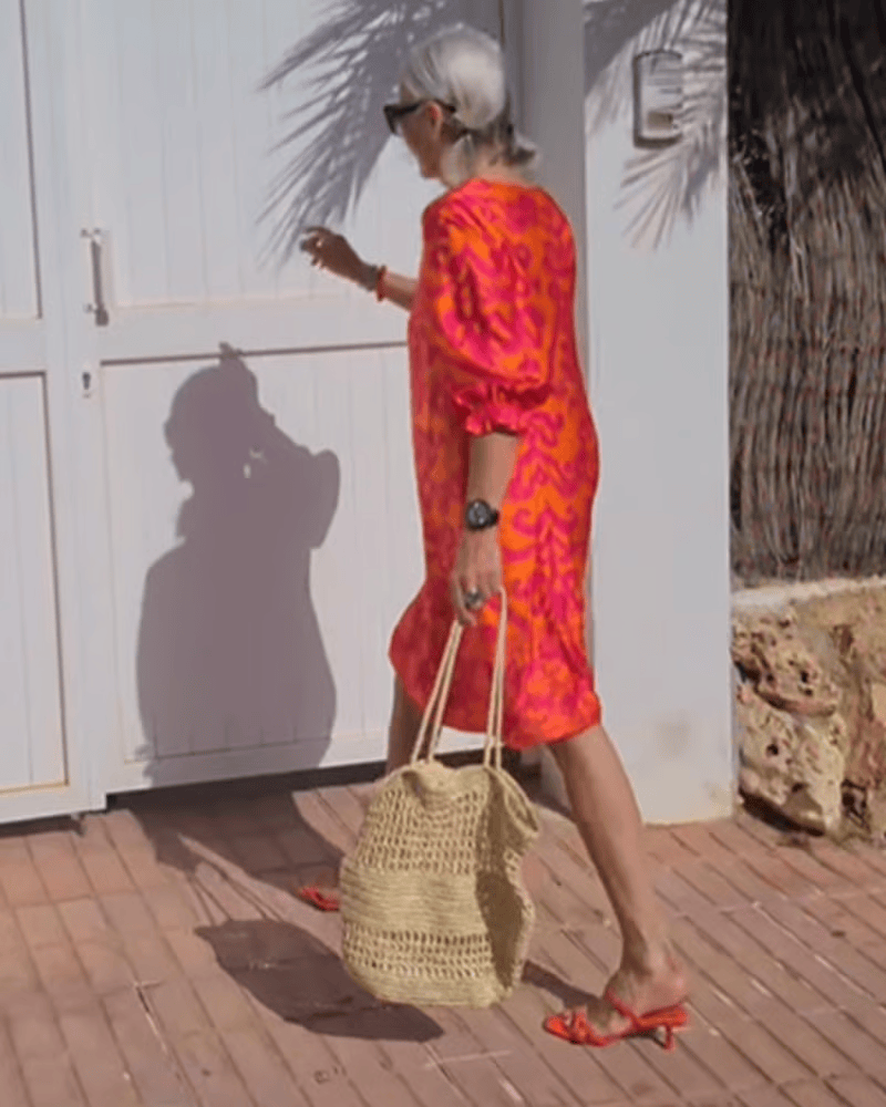 Luna - Elegante vestido floral 