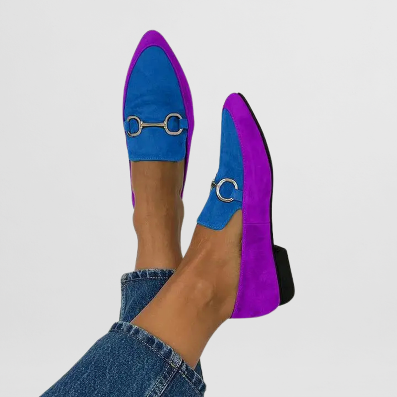 Mocasines con colores