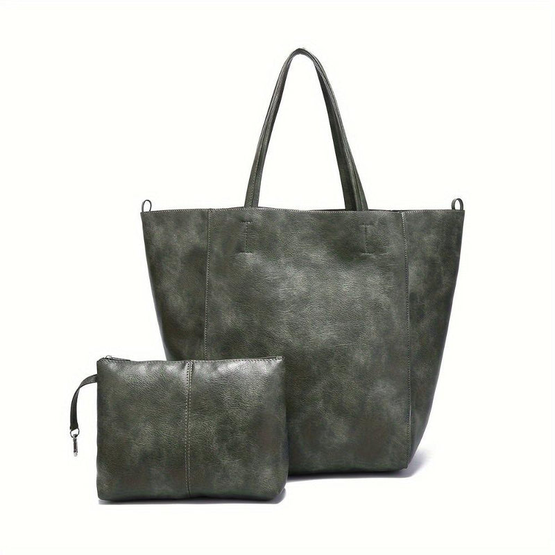 Olivia™ Retro Softness | Bolso de mano de gran capacidad