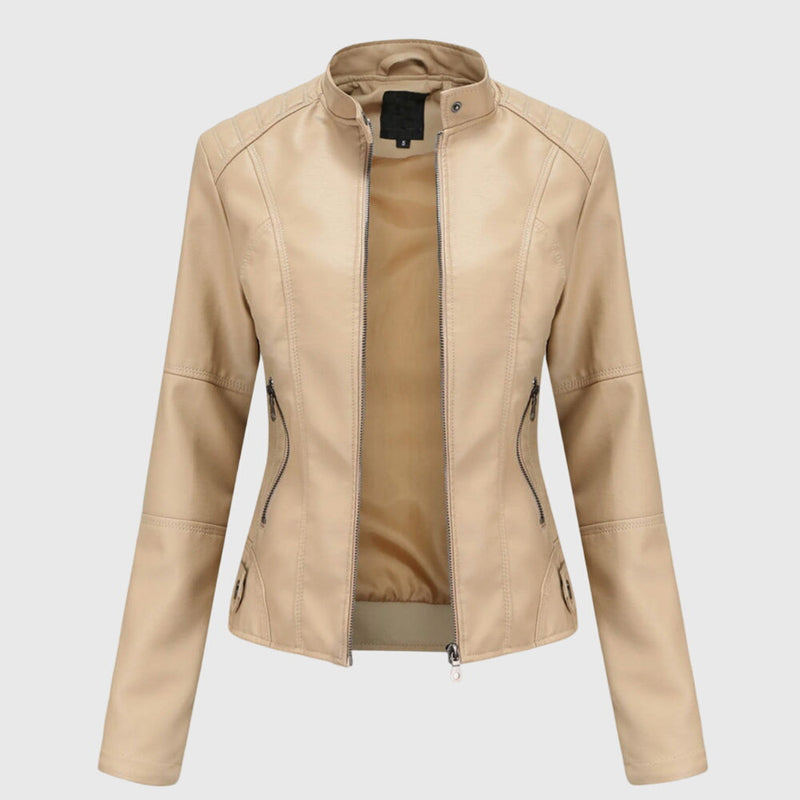 Giorgina™ - Elegante chaqueta de cuero para mujer