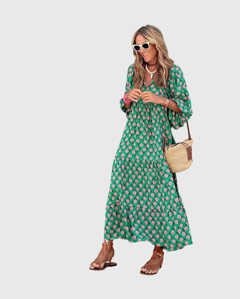 Sarah™ - Vestido largo bohemio