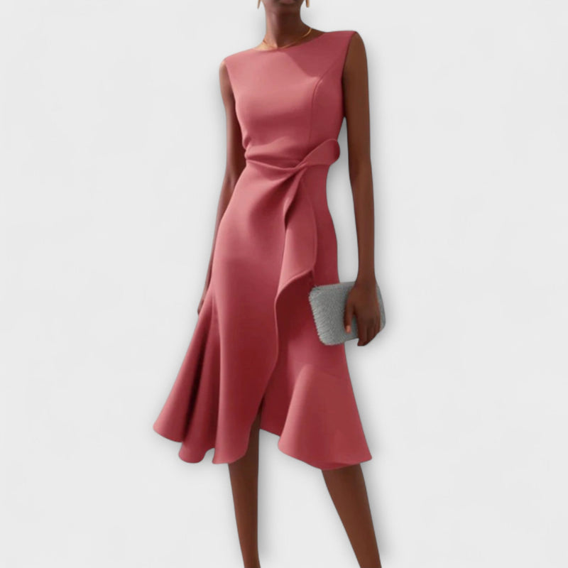 Darlene | Vestido midi sofisticado