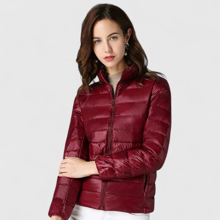 Mahikah | Elegante chaqueta impermeable de plumas