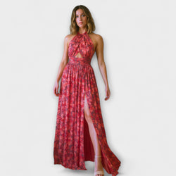Vera - Elegante vestido con estampado floral