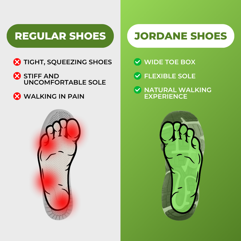 Jordane | Zapatos ergonómicos y cómodos