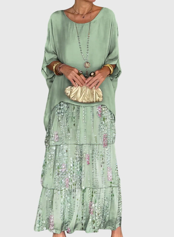 Susan™ | Vestido elegante, largo y fluido