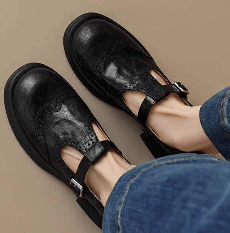 Zapatos de cuero cómodos