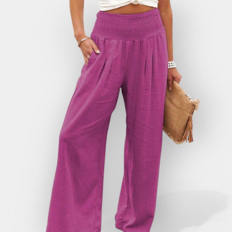 Pantalones anchos cómodos