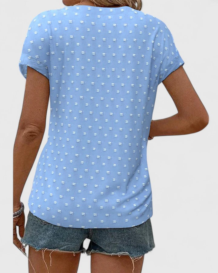 Miles | Camisa cómoda con cuello en V