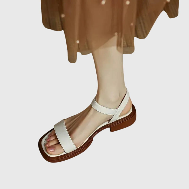 Celestia™ | Sandalias ortopédicas de cuero