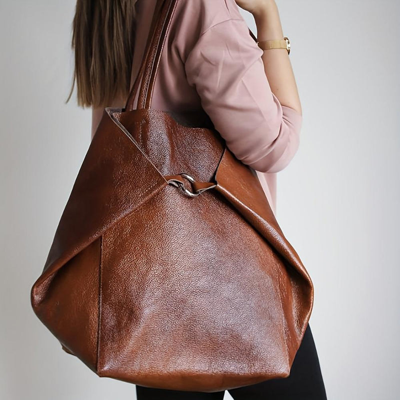 Olivia™ Retro Softness | Bolso de mano de gran capacidad