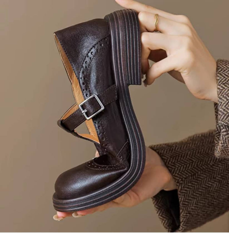 Zapatos de cuero cómodos