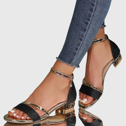 Alison™ | Sandalias ortopédicas de tacón
