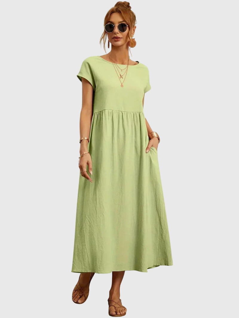 Giselle™ - Vestido informal con bolsillos