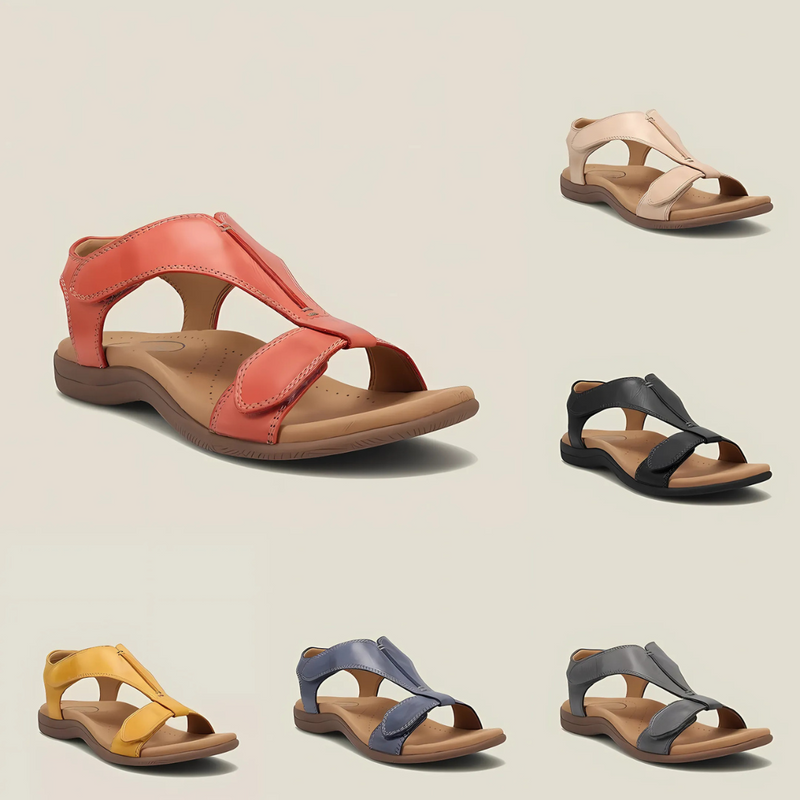 Rinah | Sandalias ortopédicas de cuero