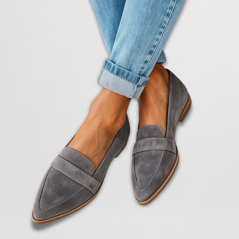 Mocasines de ante