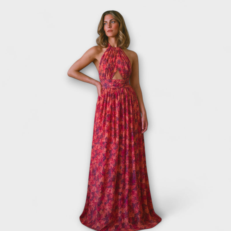 Vera - Elegante vestido con estampado floral