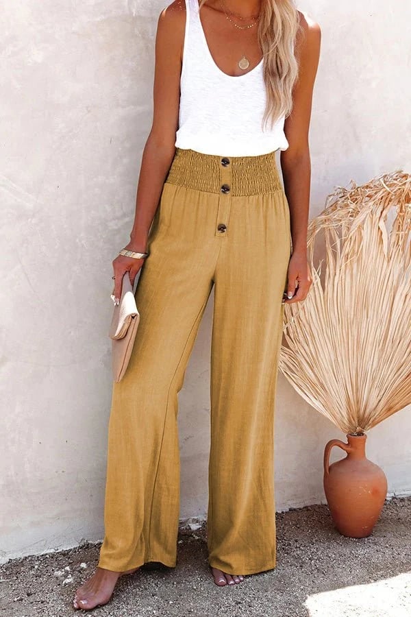 BRIAR – PANTALONES RELAJADOS DE CINTURA ALTA 