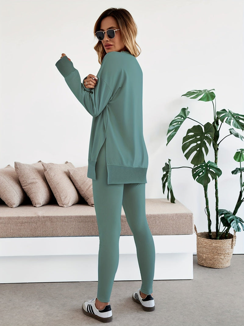Josie - Conjunto de ropa de estar cómoda 