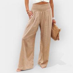 Pantalones anchos cómodos