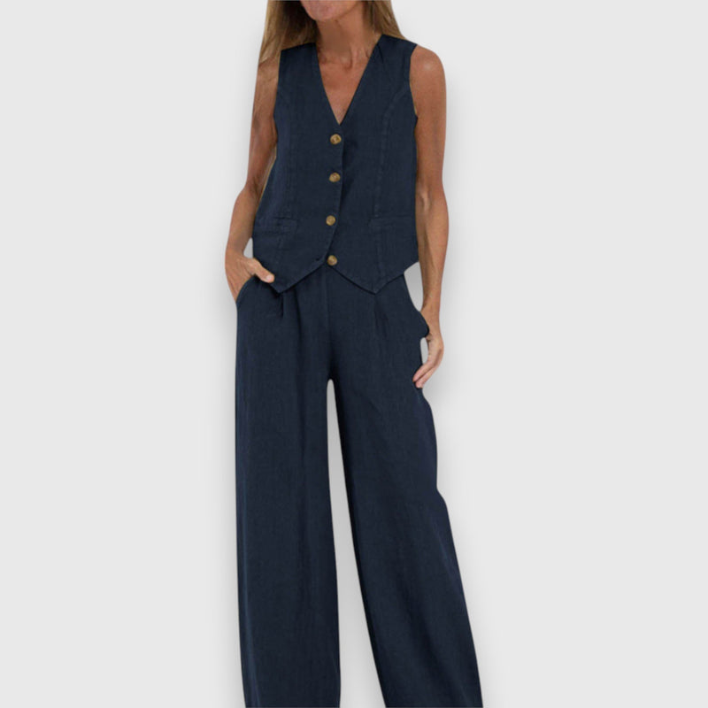 Conjunto de dos piezas para la ligereza del verano