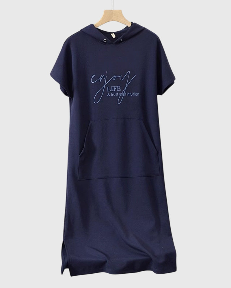 Marlowe™ | Vestido informal con capucha