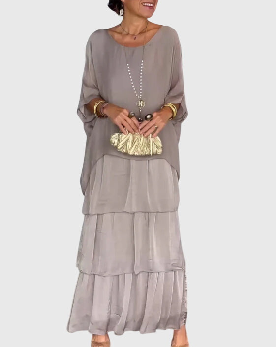 Susan™ | Vestido elegante, largo y fluido