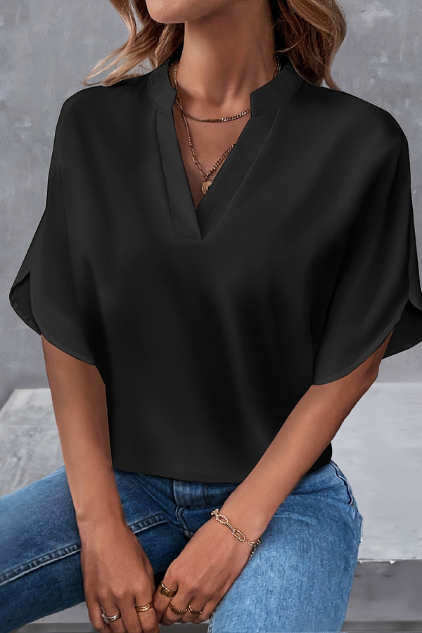 Lexa | Blusa holgada con cuello en V