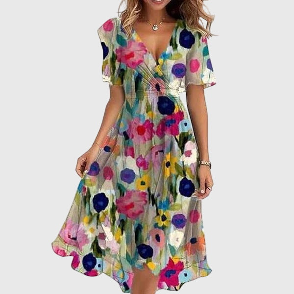 Catalina™ | Vestido midi chic