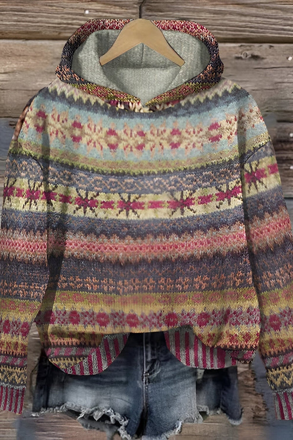 Nelly™ - Sudadera con capucha vintage cómoda 