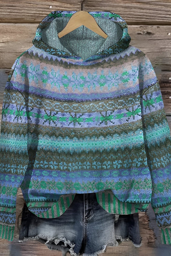 Nelly™ - Sudadera con capucha vintage cómoda 