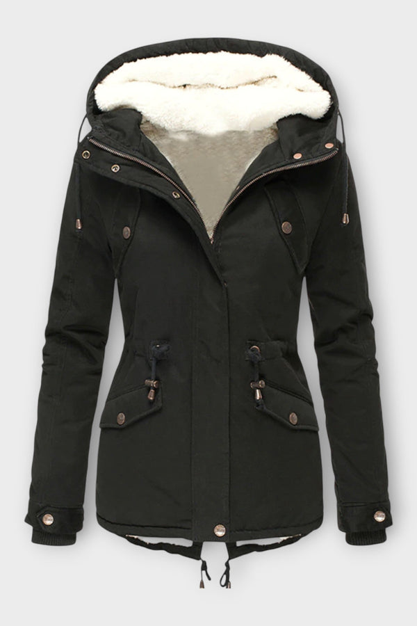 Mori - Chaqueta de invierno impermeable y forrada 