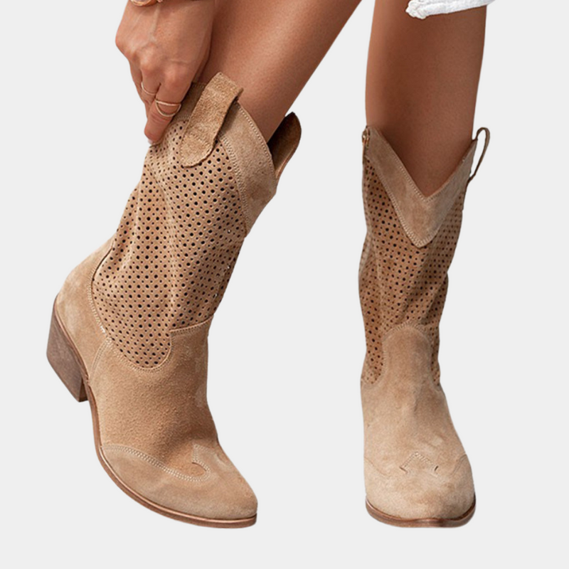 Alba | Botas ortopédicas estilo vaquero