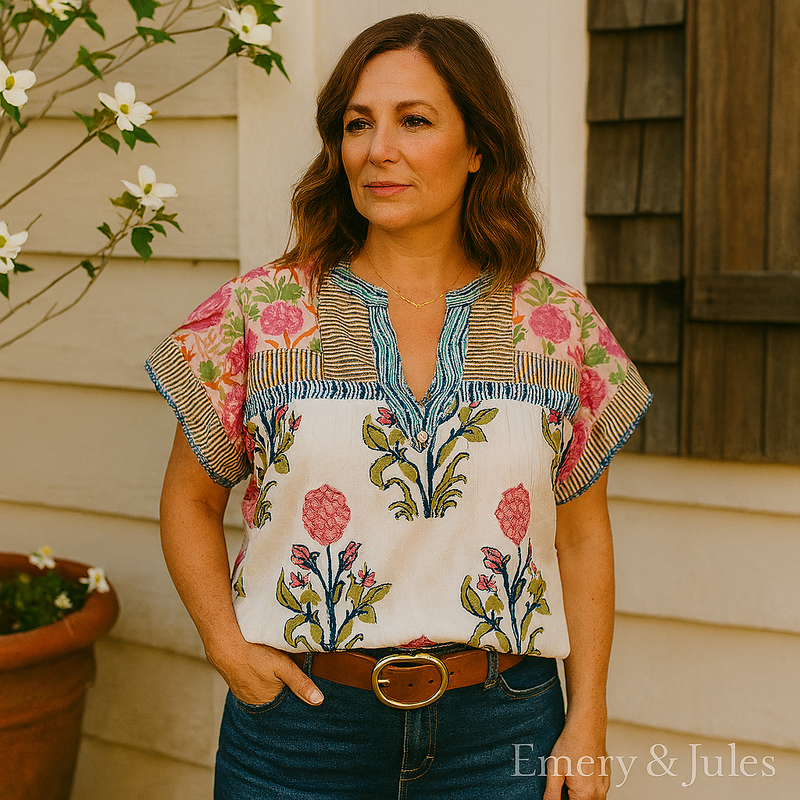 Cloe | Blusa bohemia elegante